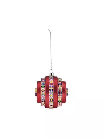 ALESSI | Weihnachtsschmuck ARCH 8,5cm Rot/Dek. | 